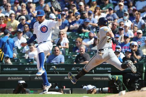 Milwaukee Brewers square off against the Chicago Cubs Wednesday